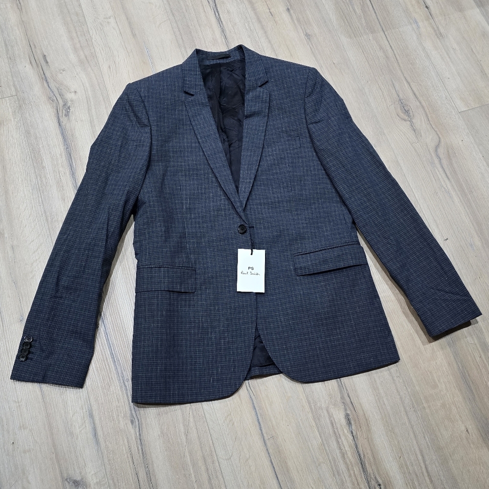 Brand new, beautiful PS Paul Smith cotton, linen blazer. 38r